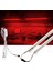 2 Adet 50 cm 220V Şeffaf Çubuk Bar LED Kırmızı Işık ve Butonlu Fiş SB-6553 1