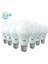 Günsan 10'lu LED Ampul 9W Beyaz Işık E27 (6500K 220-240V) 6