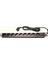 19" 1u Pdu: 9 x Schuko Tip Soketli, 1,5m 3x1.5mm2 Cee 7/7 Tip Fişli Kablolu 1