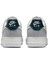 Air Force 1 '07 Lx Leather Unisex Sneaker Hakiki Deri Günlük Spor Ayakkabı Beyaz Gri 4