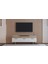 "Rose" Tv Ünitesi- Tv Sehpası 170cm*54cm Bej ve açık ahşap rengi 2