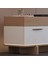 "Rose" Tv Ünitesi- Tv Sehpası 170cm*54cm Bej ve açık ahşap rengi 5