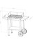 Tekerlekli Mangal, Metal Sehpalı/raflı Barbekü S Model 6