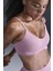Alate Minimalist Women's Light-Support Padded Convertible Sports Bra Kadın Lazer Kesim Bra Lila 1