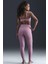 Alate Minimalist Women's Light-Support Padded Convertible Sports Bra Kadın Lazer Kesim Bra Lila 4