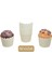 Beyaz Renkli Cupcake Muffin Kalıbı 1