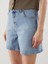 Yeni Sezon Dar Fit Kadin Jean Sort - S5J657Z8 3