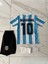 Arjantin Nostalji Maradona Cocuk Forması 4 Lu Set Sort Corap Bileklik Hediye. 3-45-6 7-8 9-10 11-12 13-14 Yaslar 5