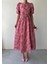 Wear Sırt Bağlama Detaylı Elbise S-Fuşya 2