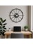 Metal Modern Duvar Saati Boho Dekor Özel Hediye Çiftlik Evi Duvar Saati Minimalist Duvar Saati 2