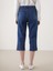 Yeni Sezon Dar Fit Kadin Jean Kapri - S5J652Z8 4
