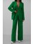 Bel Katlamalı Pantolon Blazer Ceket Takım 3