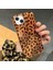 iPhone 13 Uyumlu Leopar Desenli Zebana Luxe Silikon Kılıf 1