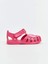 Steps Fuşya Barbi'e Baskılı Kız Bebek Plaj Sandaleti 4
