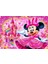 Minnie Mouse Dikdörtgen Pasta Yenilebilir Resim Baskı 28x19 cm 1