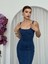 Tuna Denim Elbise L-Koyu Mavi̇ 3