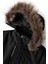 NKMSNOW10 Jacket Solıd Siyah Erkek Çocuk Mont 3