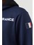 Jordan France Dri Fit Therma Flex Hoodie Erkek Kapüşonlu Sweatshirt Lacivert 2