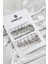 Pirinç Karışık Halka Model Gümüş Renk 6 Çift Kadın Küpe Set 1