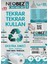 MUTFAK İÇİN EMİCİ YENİ NESİL BEZ 40CM*40CM 50 Yaprak 4 Lü Paket 2