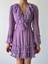 Osıes Fırfırlı Elbise S-Lila 2
