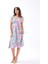 5370 Elbise-Pembe Gül Desen L-Pembe Gül Desen 1