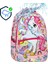 Pembe Unicorn Desenli Kız Ilkokul Sırt Çantası + Beslenme Çantası (2307) 3