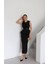 Çiçek Işlemeli Kemer Detaylı Peplum Abiye Elbise 1