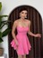 Common Ip Askılı Elbise Pembe-M 1