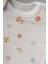 My Baby Kumsal % 100 Coton 10 Lu Hastane Çıkışı Yeni Sevimli Panter Desenli ekru 10113 6