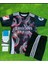 Vini Jr. 2024/24 Sezonu Dragon Desenli Konsept Çocuk Forması 4'lü Set (Black-Red) 4