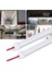 2 Adet Alüminyum Kasalı 5630 Bar LED 12 Volt Beyaz 100 cm Opak Karavan Tekne Otomobil SB-6551 1