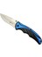Handsome 454 Mavi Kamp Çakı 20CM - Yarı Otomatik, Kemerlikli 1