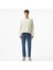 Erkek Beyaz Regular Fit Sweatshirt 3