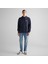 Erkek Lacivert Regular Fit Kapüşonlu Logolu Sweatshirt 4