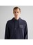 Erkek Lacivert Regular Fit Kapüşonlu Logolu Sweatshirt 5