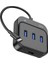Hoco HB31 4in1 Type-C To 4x Usb3.0 Hub Çevirici Dönüştürücü Adaptör 0.2m-(19 - ALVN8587-438 3