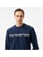 Erkek Lacivert Regular Fit Sweatshirt 4