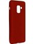Samsung Galaxy A8 2018 Kılıf First Silikon - Bordo - ALVN7065-8220 1