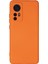Xiaomi Mi 12 Kılıf Nano Içi Kadife Silikon - Turuncu - ALVN3116-4176 1