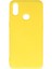 Samsung Galaxy A10S Kılıf Nano Içi Kadife Silikon - Sarı - ALVN8720-6146 1