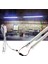 2 Adet 50 cm 220V Şeffaf Çubuk Bar LED Beyaz Işık ve Butonlu Fiş SB-6553 1