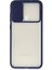 Samsung Galaxy A11 Kılıf Palm Buzlu Kamera Sürgülü Silikon - Lacivert - ALVN1615-8546 2