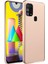 Samsung Galaxy M31 Kılıf Nano Içi Kadife Silikon - Pudra - ALVN6532-6308 2