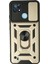Realme C21 Kılıf Pars Lens Yüzüklü Silikon - Gold - ALVN1322-1906 1