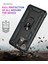 Xiaomi Mi 11 Lite Kılıf Sofya Yüzüklü Silikon Kapak - Siyah - ALVN4445-2651 4