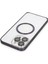 iPhone 14 Pro Kılıf Metal Bumper Magneticsafe Kapak - Derin Mor - ALVN8966-5754 4