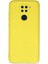 Xiaomi Redmi Note 9 Kılıf Nano Içi Kadife Silikon - Sarı - ALVN9540-4080 1