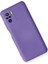Xiaomi Redmi Note 10 Kılıf Nano Içi Kadife Silikon - Mor - ALVN9748-3885 3