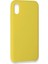iPhone x Kılıf Lansman Legant Silikon - Sarı - ALVN6418-8313 3